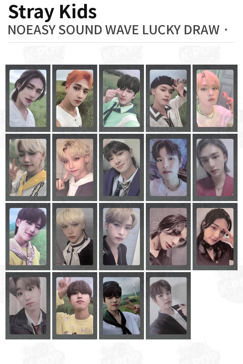 Stray Kids NOEASY SOUND WAVE LUCKY DRAW LEE KNOW