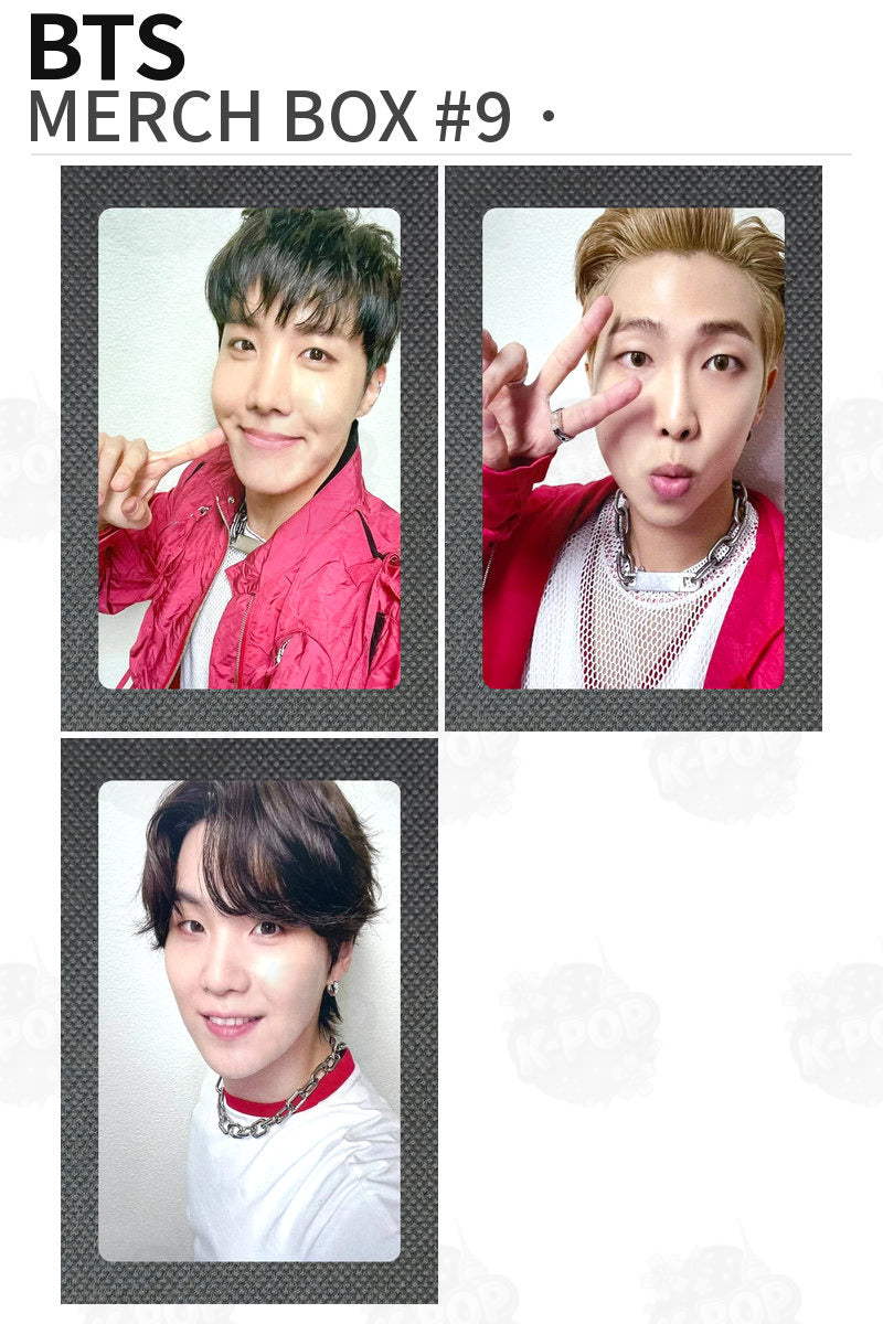 BTS Official MERCH BOX #9 Photocard Kpop