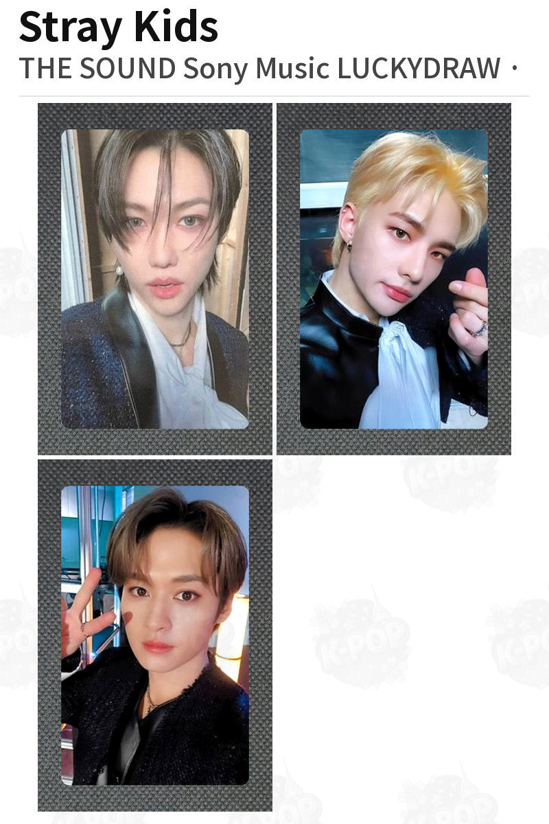 Stray Kids THE SOUND Sony Music LUCKYDRAW FELIX