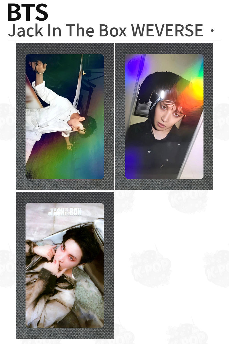 BTS Official Jack In The Box WEVERSE Photocard Kpop