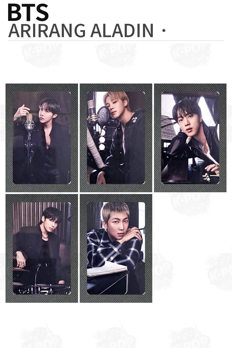BTS Official ARIRANG ALADIN Photocard Kpop