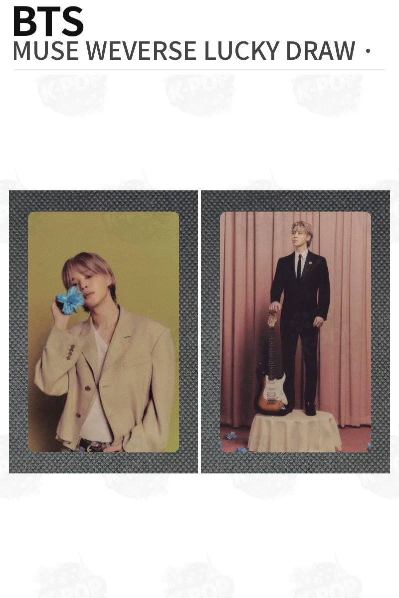 BTS MUSE WEVERSE LUCKY DRAW Jimin