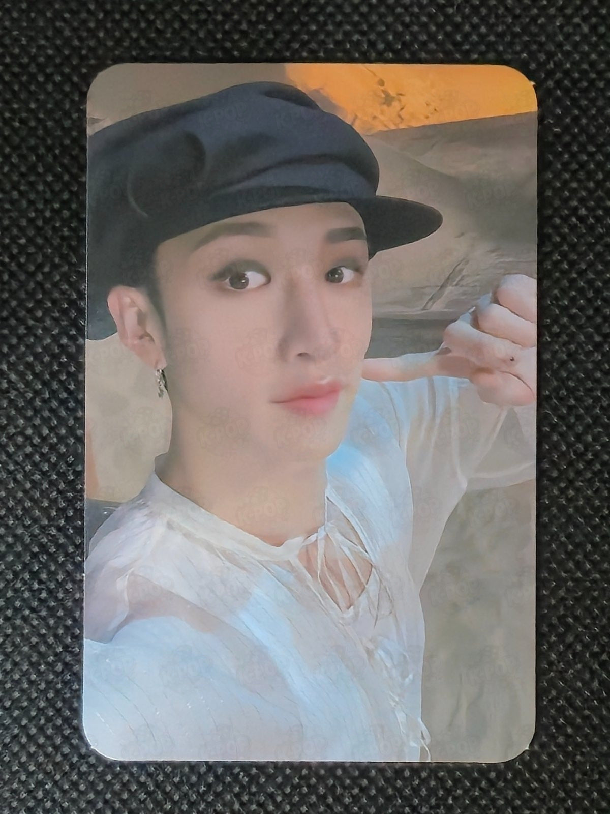 Stray Kids SKZ Bang Chan Official ROCK(樂)-STAR JYP SHOP Photocard Kpop