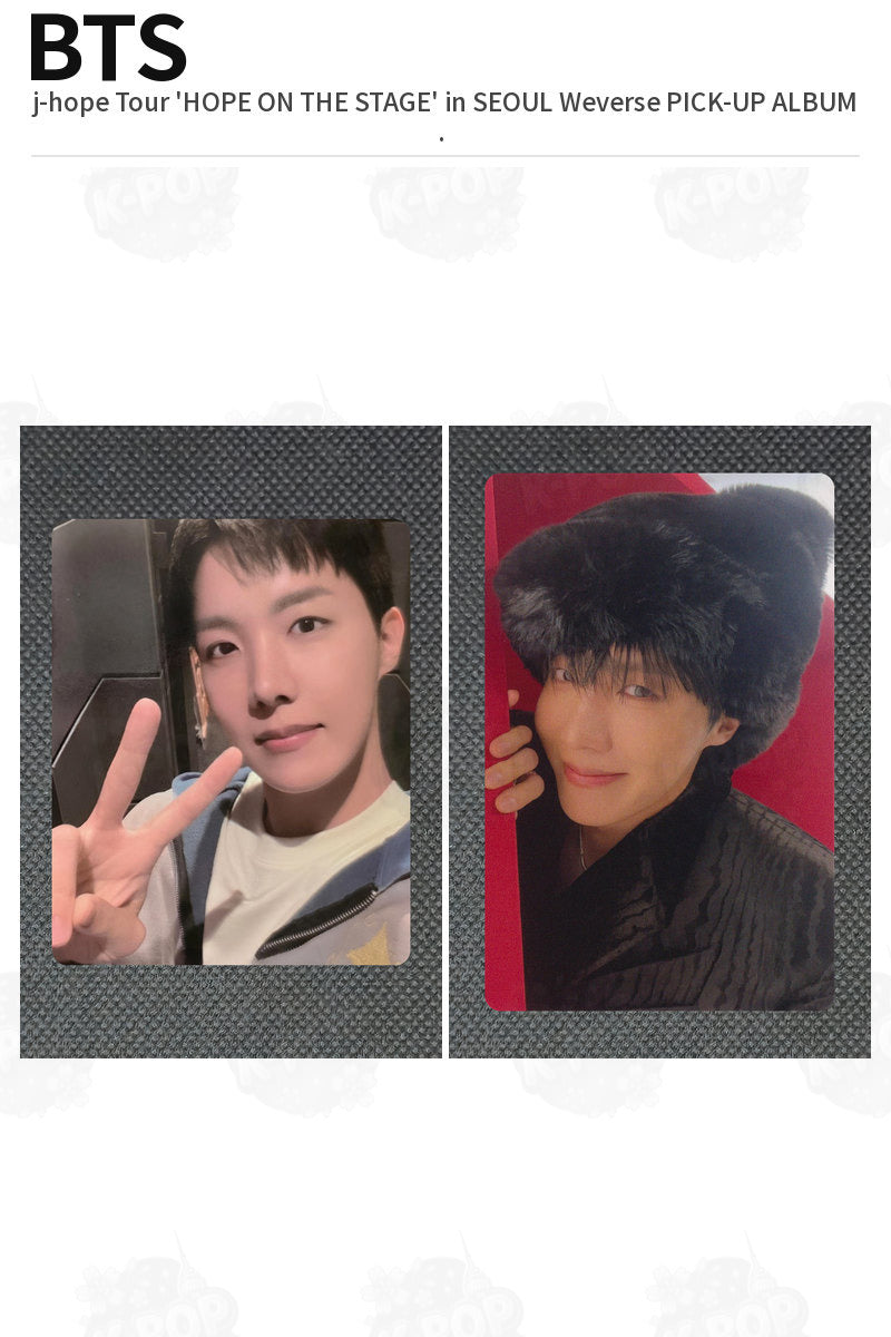 BTS j-hope Tour 'HOPE ON THE STAGE' in SEOUL Weverse PICK-UP ALBUM J-Hope