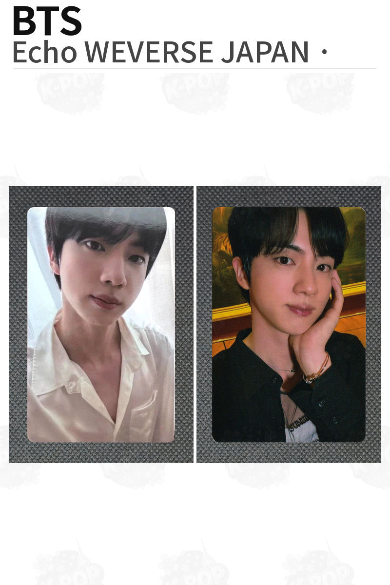 BTS Official Echo WEVERSE JAPAN Photocard Kpop