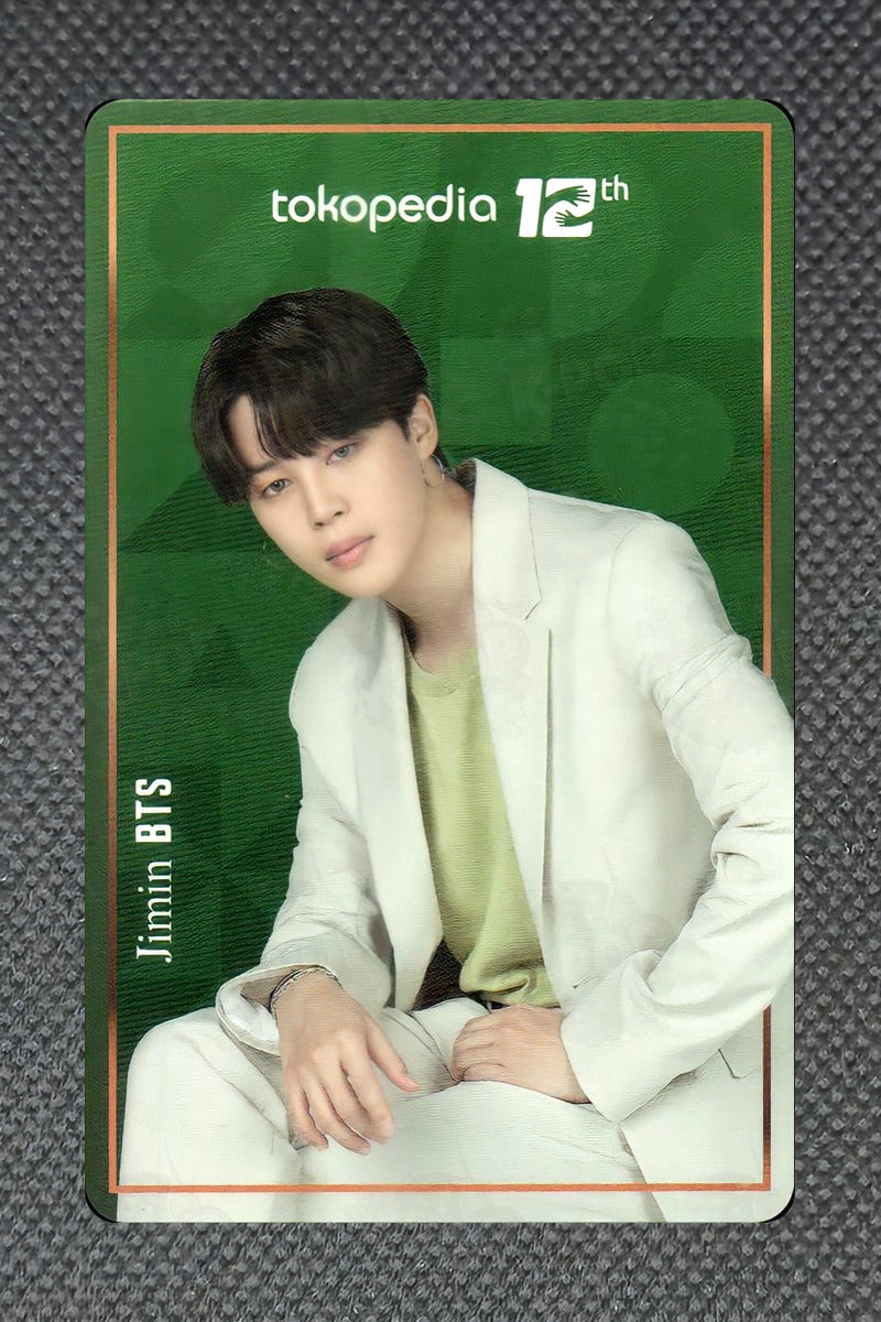 BTS Jimin Official TOKOPEDIA Photocard Kpop