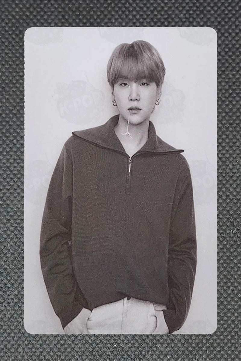 BTS POP-UP : MONOCHROME Mini Photo Card SUGA