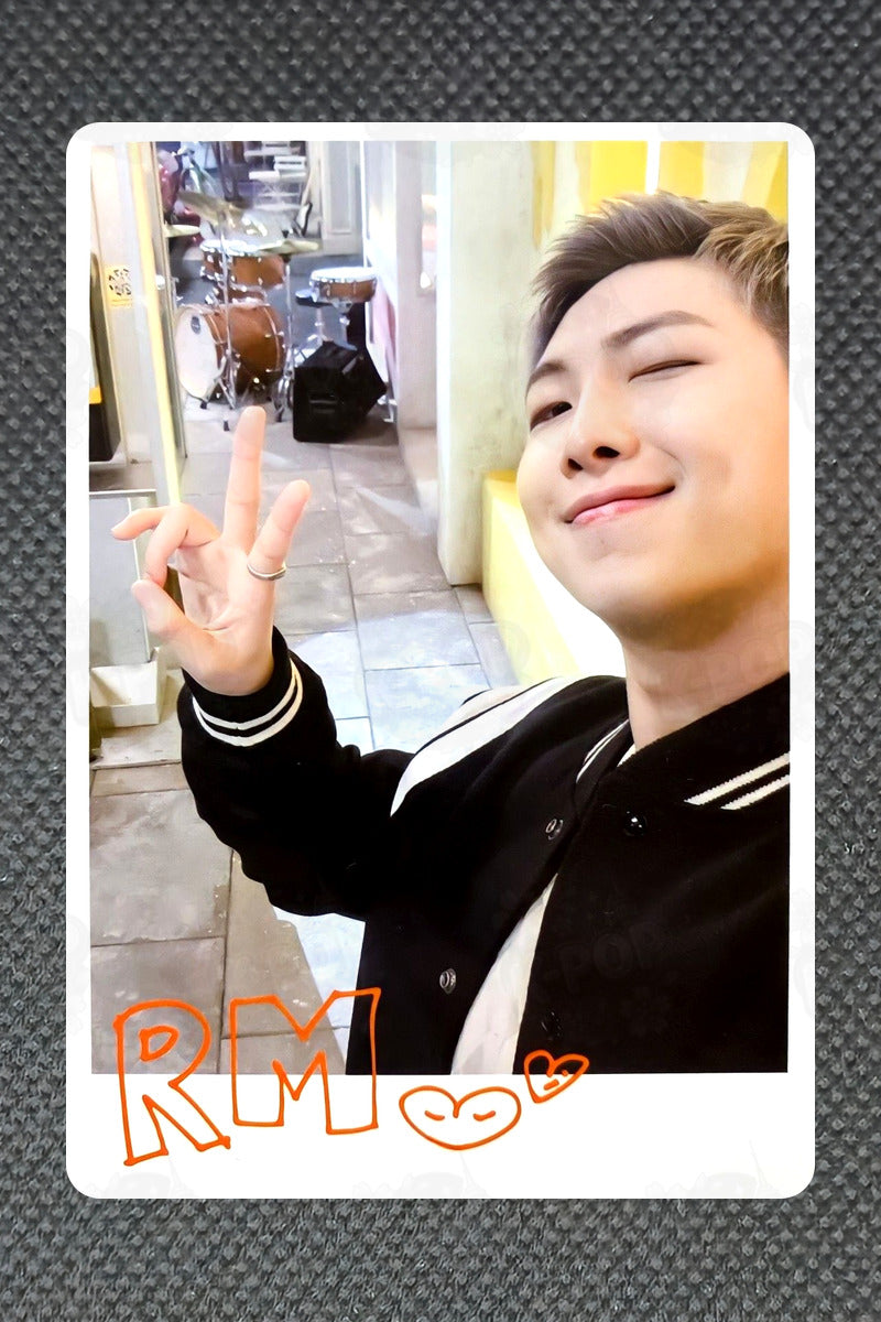 BTS RM Official PERMISSION TO DANCE ON STAGE MINI PHOTO CARD Photocard Kpop
