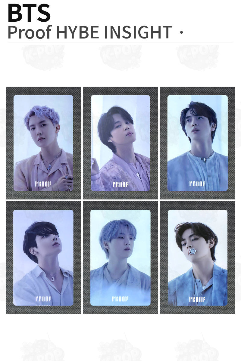 BTS Official Proof HYBE INSIGHT Photocard Kpop