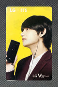 BTS V Official Lg V35 Thinq Photocard Kpop