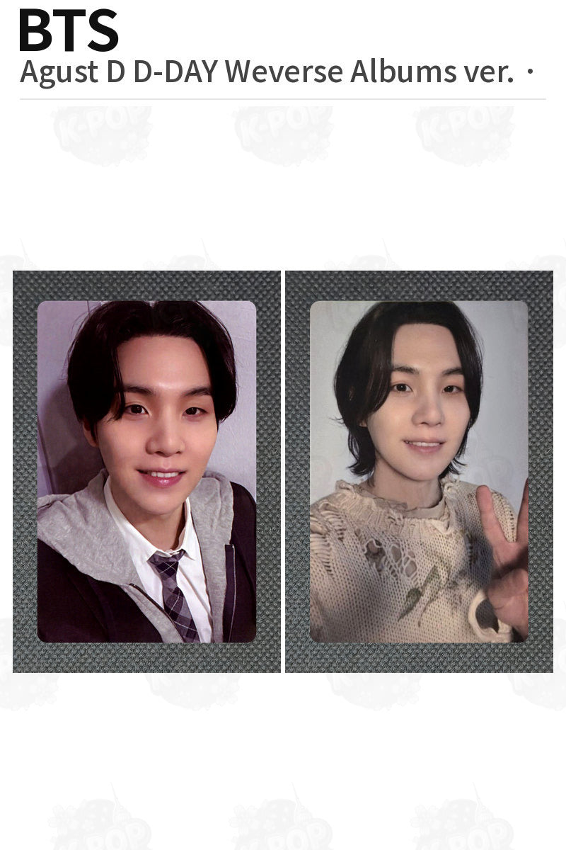 BTS Agust D D-DAY Weverse Albums ver. SUGA