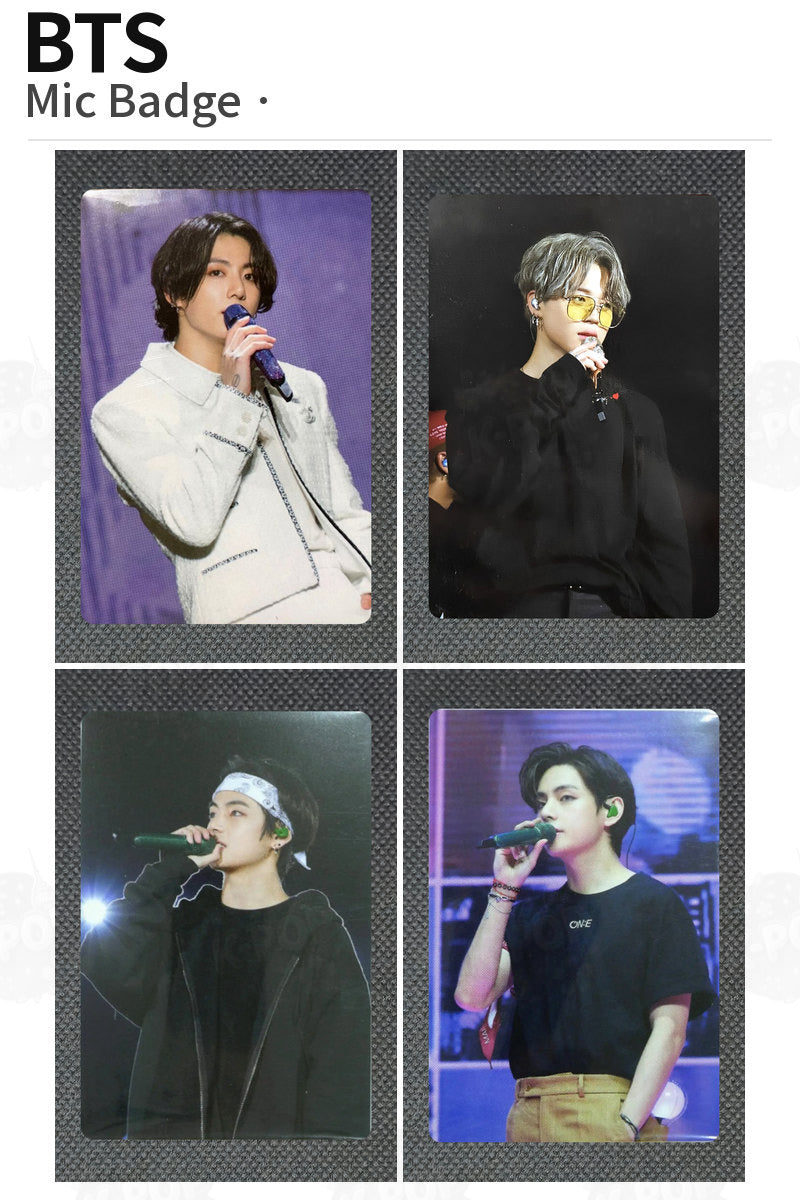 BTS Mic Badge Jimin