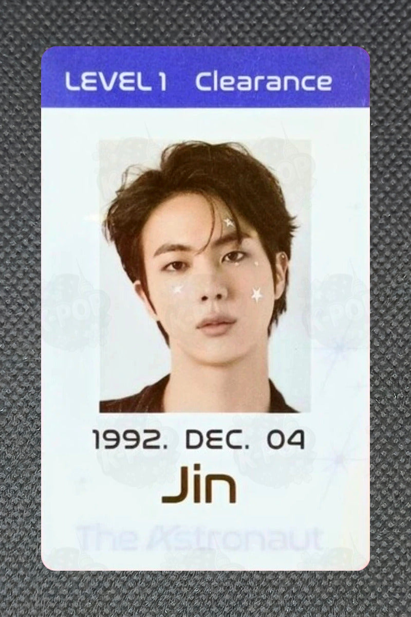 BTS The Astronaut ID Card Holder Set Jin