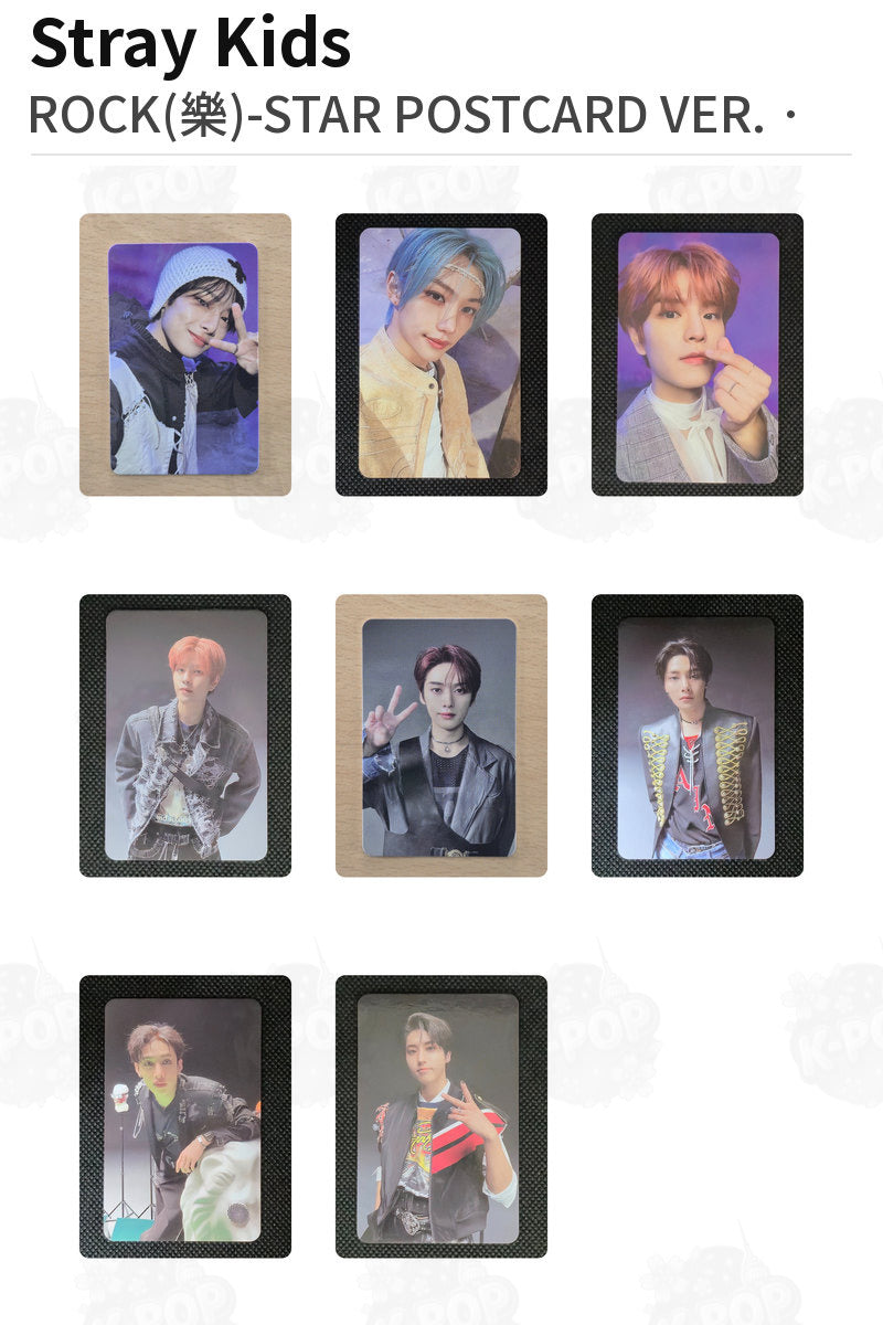 Stray Kids ROCK(樂)-STAR POSTCARD VER. LEE KNOW
