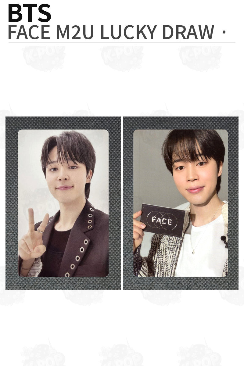 BTS FACE M2U LUCKY DRAW Jimin