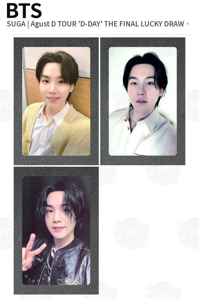 BTS SUGA | Agust D TOUR 'D-DAY' THE FINAL LUCKY DRAW SUGA