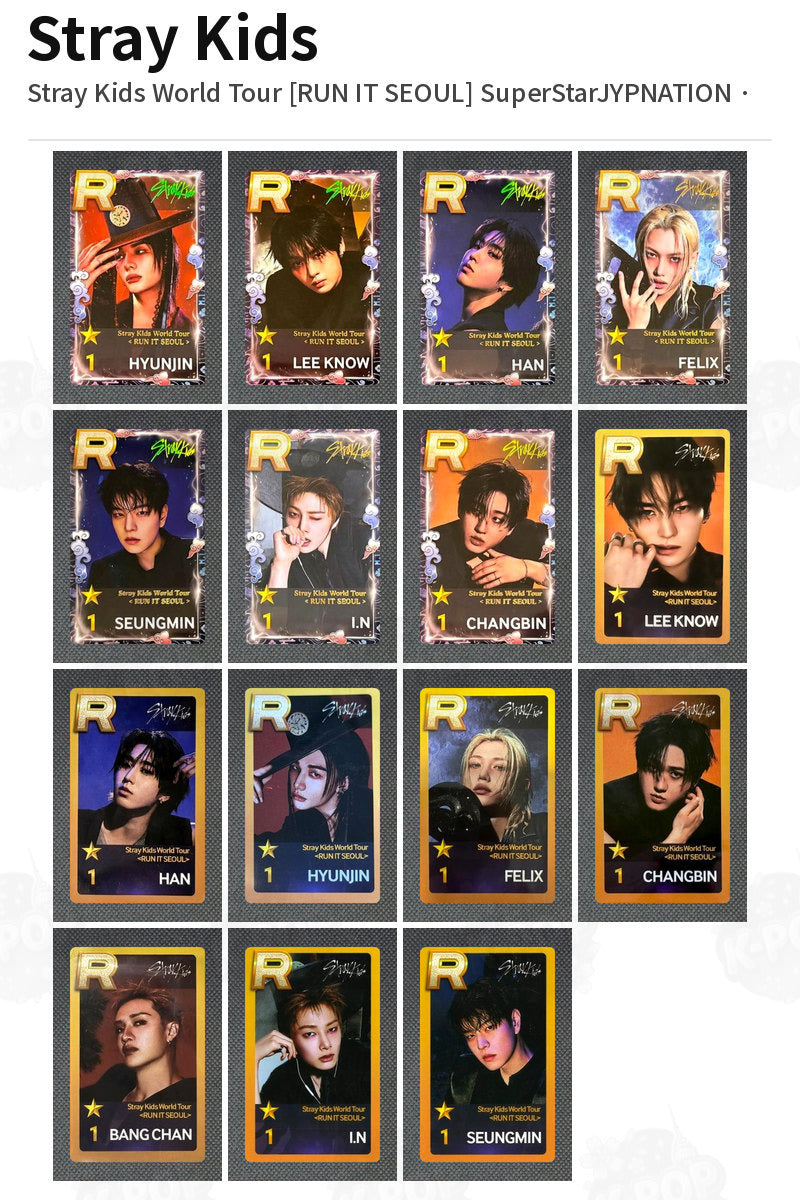 Stray Kids Stray Kids World Tour [RUN IT SEOUL] SuperStarJYPNATION Felix