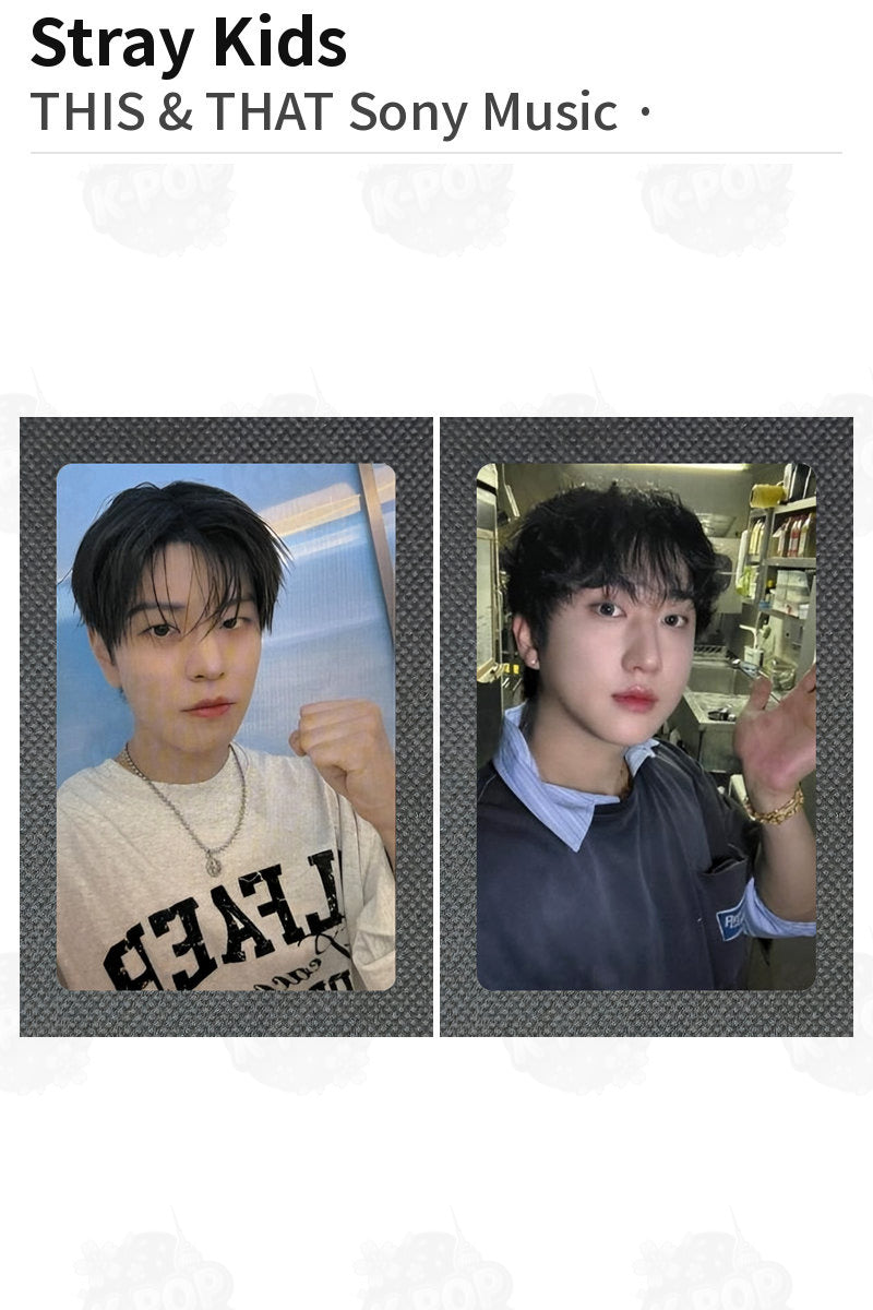 Stray Kids THIS & THAT Sony Music Changbin