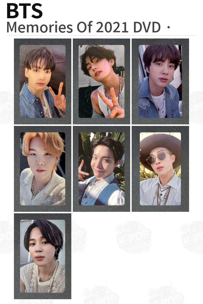 BTS Memories Of 2021 DVD SUGA