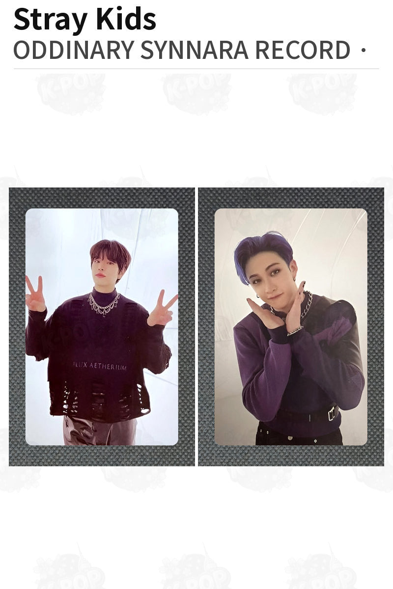 Stray Kids ODDINARY SYNNARA RECORD SEUNGMIN