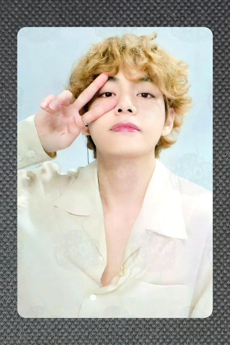 BTS V Official Butter BROADCAST Photocard Kpop