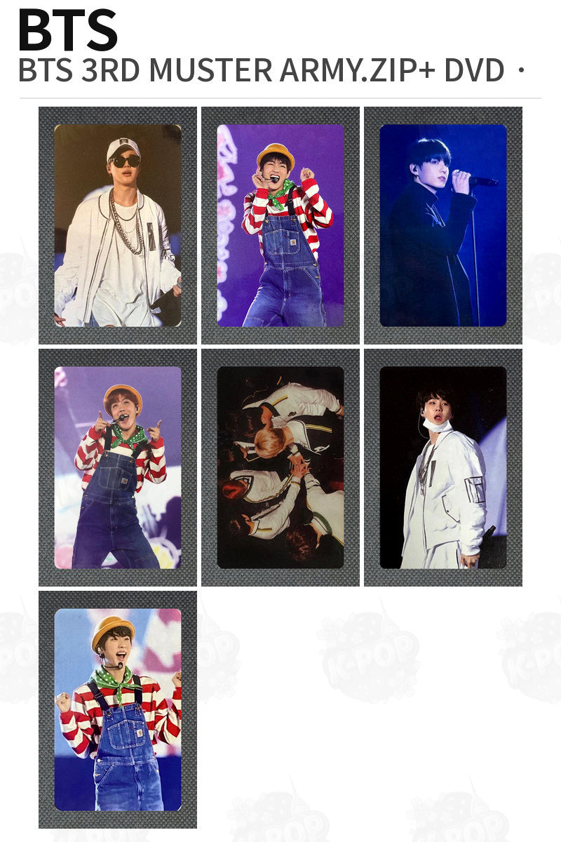 BTS BTS 3RD MUSTER ARMY.ZIP+ DVD JUNGKOOK