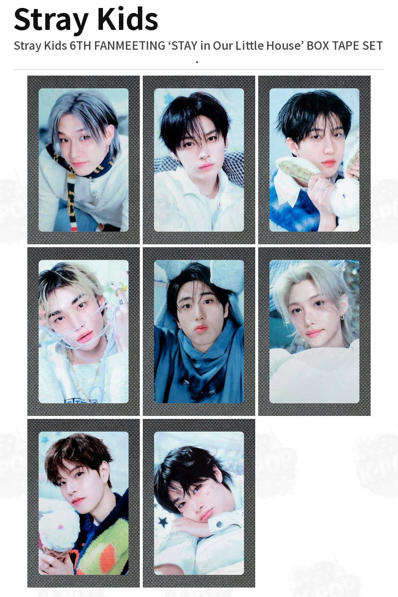 Stray Kids Stray Kids 6TH FANMEETING ‘STAY in Our Little House’ BOX TAPE SET Hyunjin
