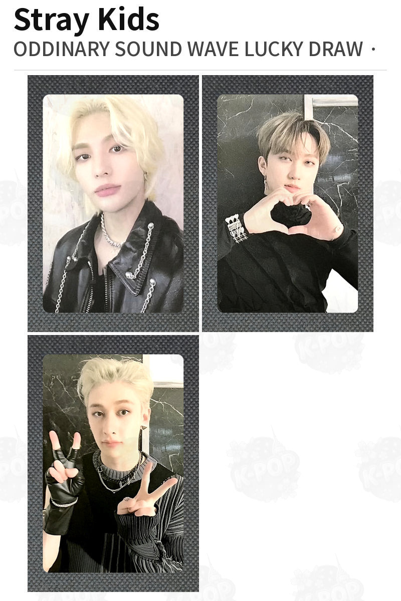Stray Kids ODDINARY SOUND WAVE LUCKY DRAW HYUNJIN