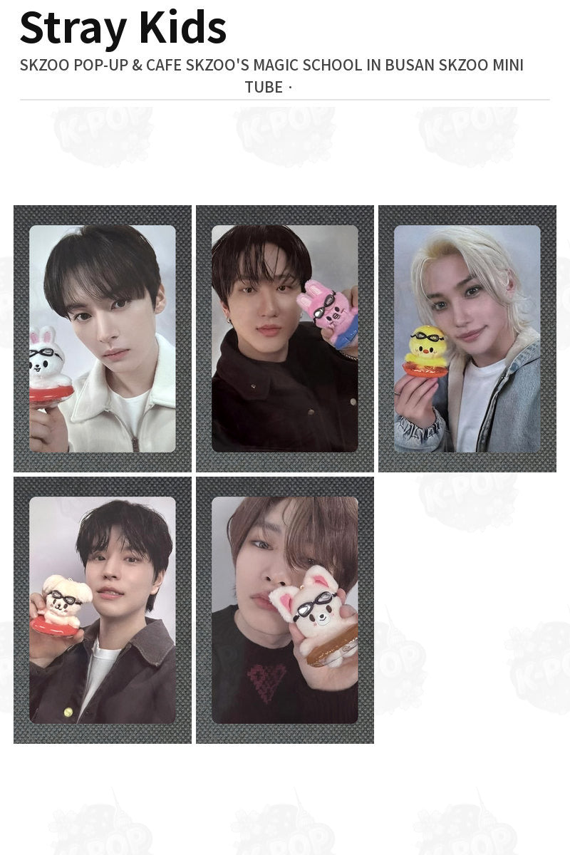 Stray Kids SKZOO POP-UP & CAFE SKZOO'S MAGIC SCHOOL IN BUSAN SKZOO MINI TUBE CHANGBIN