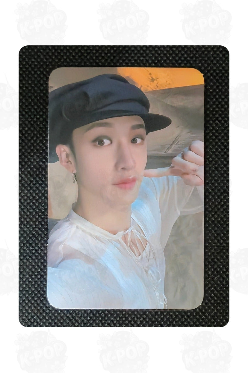 Stray Kids SKZ Bang Chan Official ROCK(樂)-STAR JYP SHOP Photocard Kpop