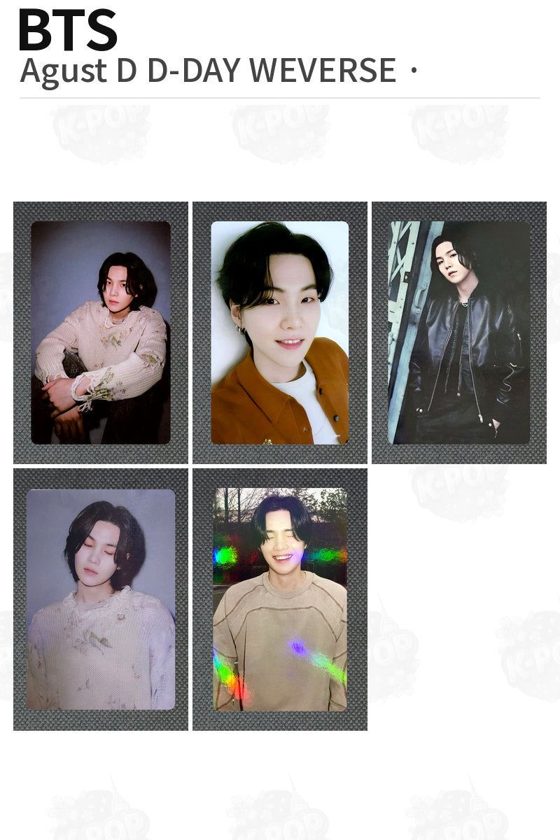 BTS Agust D D-DAY WEVERSE SUGA
