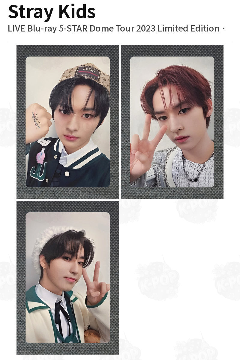 Stray Kids LIVE Blu-ray 5-STAR Dome Tour 2023 Limited Edition LEE KNOW