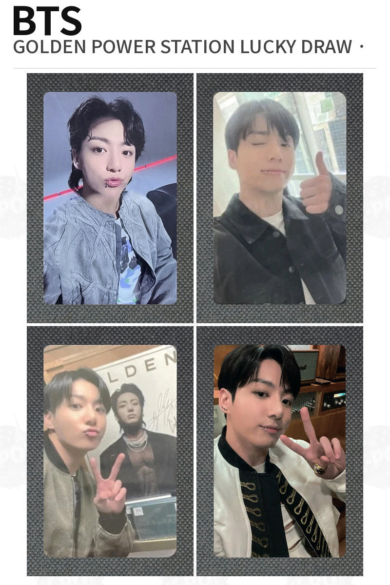BTS GOLDEN POWER STATION LUCKY DRAW JUNGKOOK