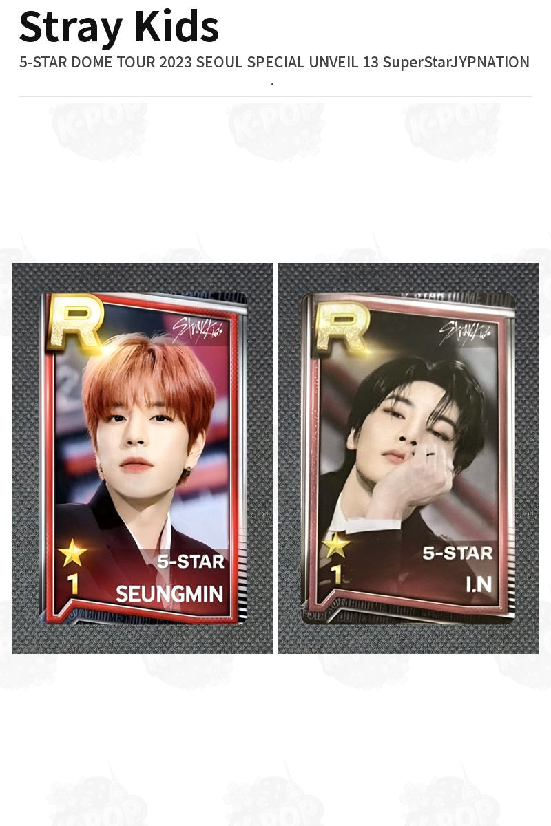 Stray Kids 5-STAR DOME TOUR 2023 SEOUL SPECIAL UNVEIL 13 SuperStarJYPNATION SEUNGMIN