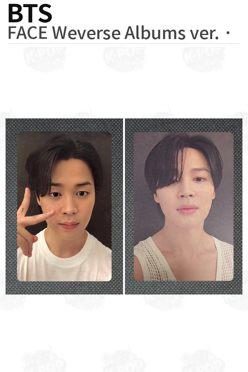 BTS FACE Weverse Albums ver. Jimin