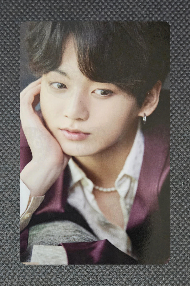 BTS Jungkook Official DICON PHOTOCARD 101 : CUSTOM BOOK BEHIND Photocard Kpop