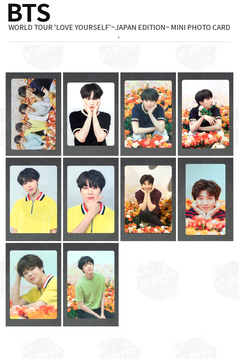 BTS WORLD TOUR 'LOVE YOURSELF'~JAPAN EDITION~ MINI PHOTO CARD Jimin