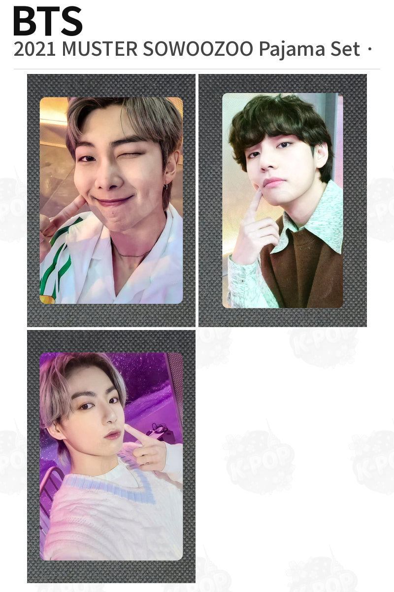 BTS 2021 MUSTER SOWOOZOO Pajama Set JUNGKOOK