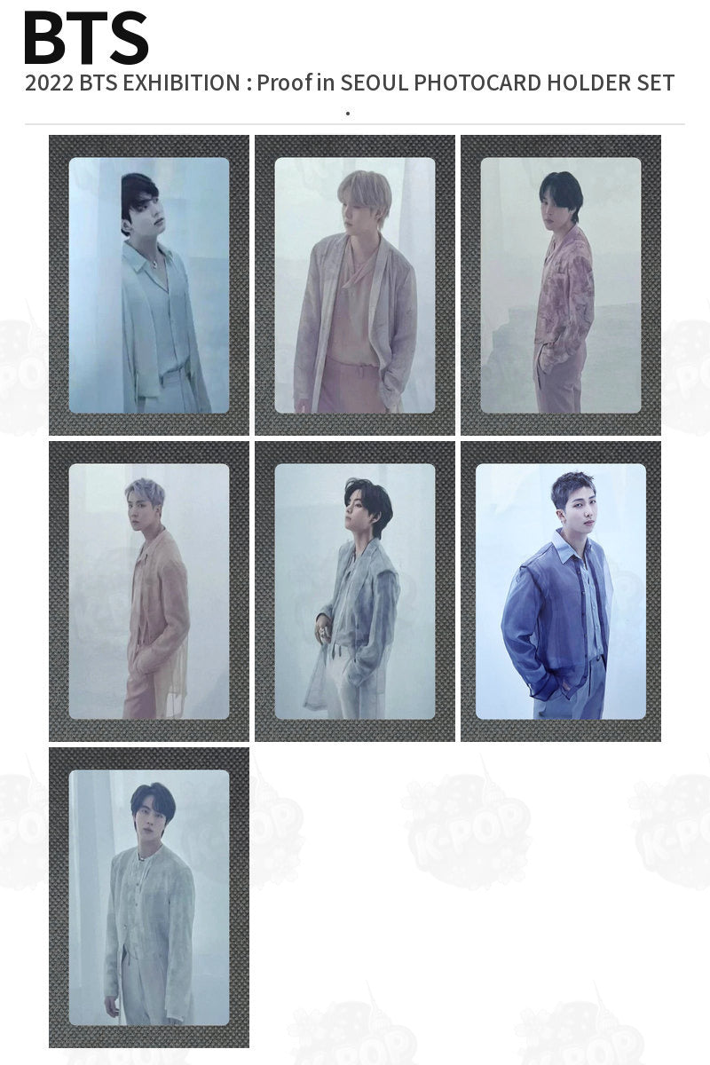 BTS 2022 BTS EXHIBITION : Proof in SEOUL PHOTOCARD HOLDER SET Jimin