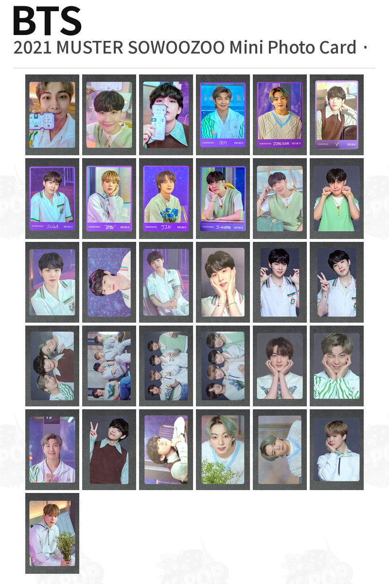 BTS 2021 MUSTER SOWOOZOO Mini Photo Card J-Hope
