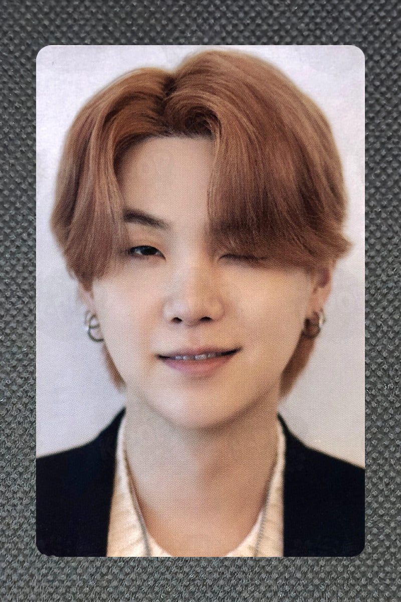BTS Suga Official DICON PHOTOCARD 101 : CUSTOM BOOK BEHIND BTS Photocard Kpop