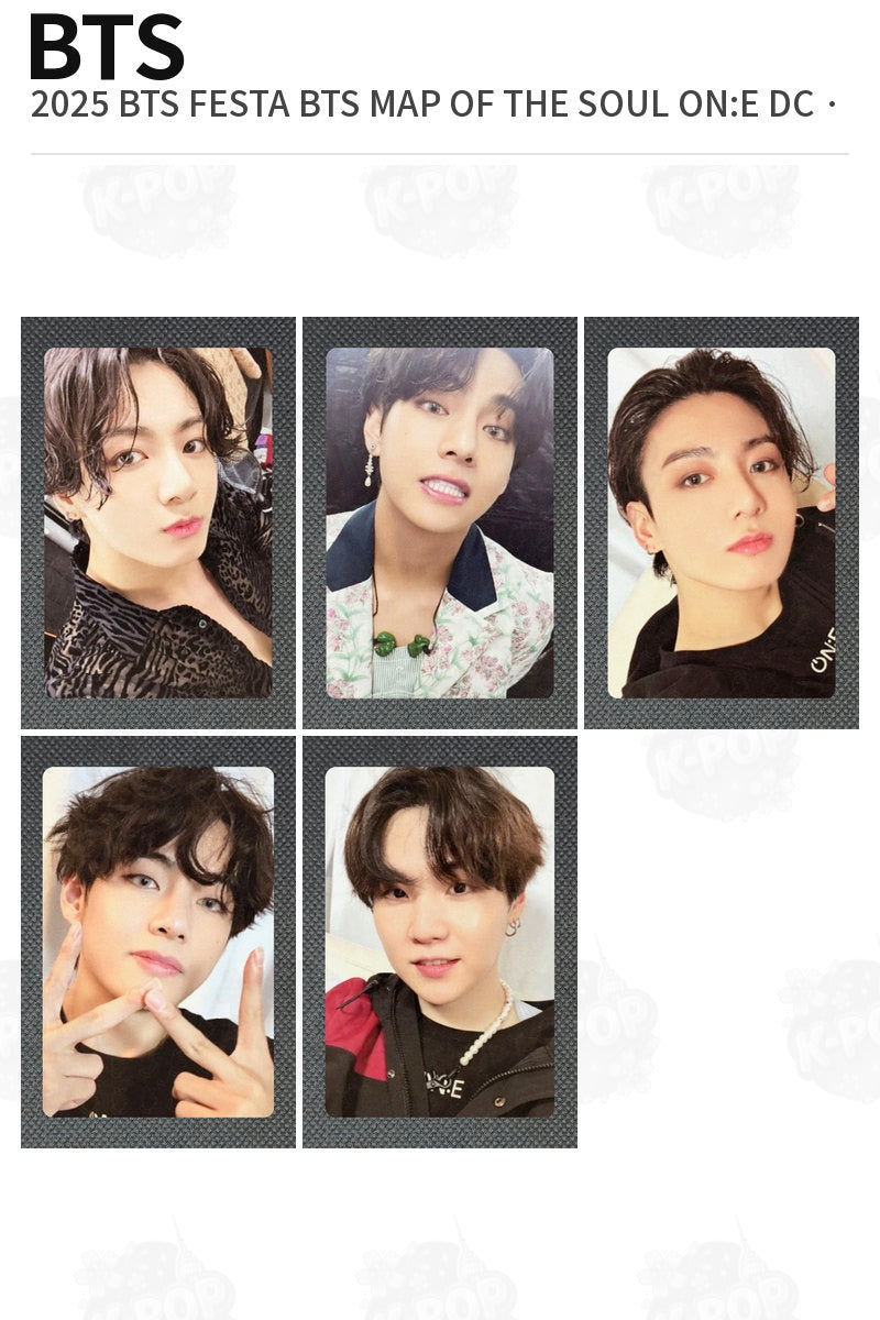 BTS 2025 BTS FESTA BTS MAP OF THE SOUL ON:E DC SUGA