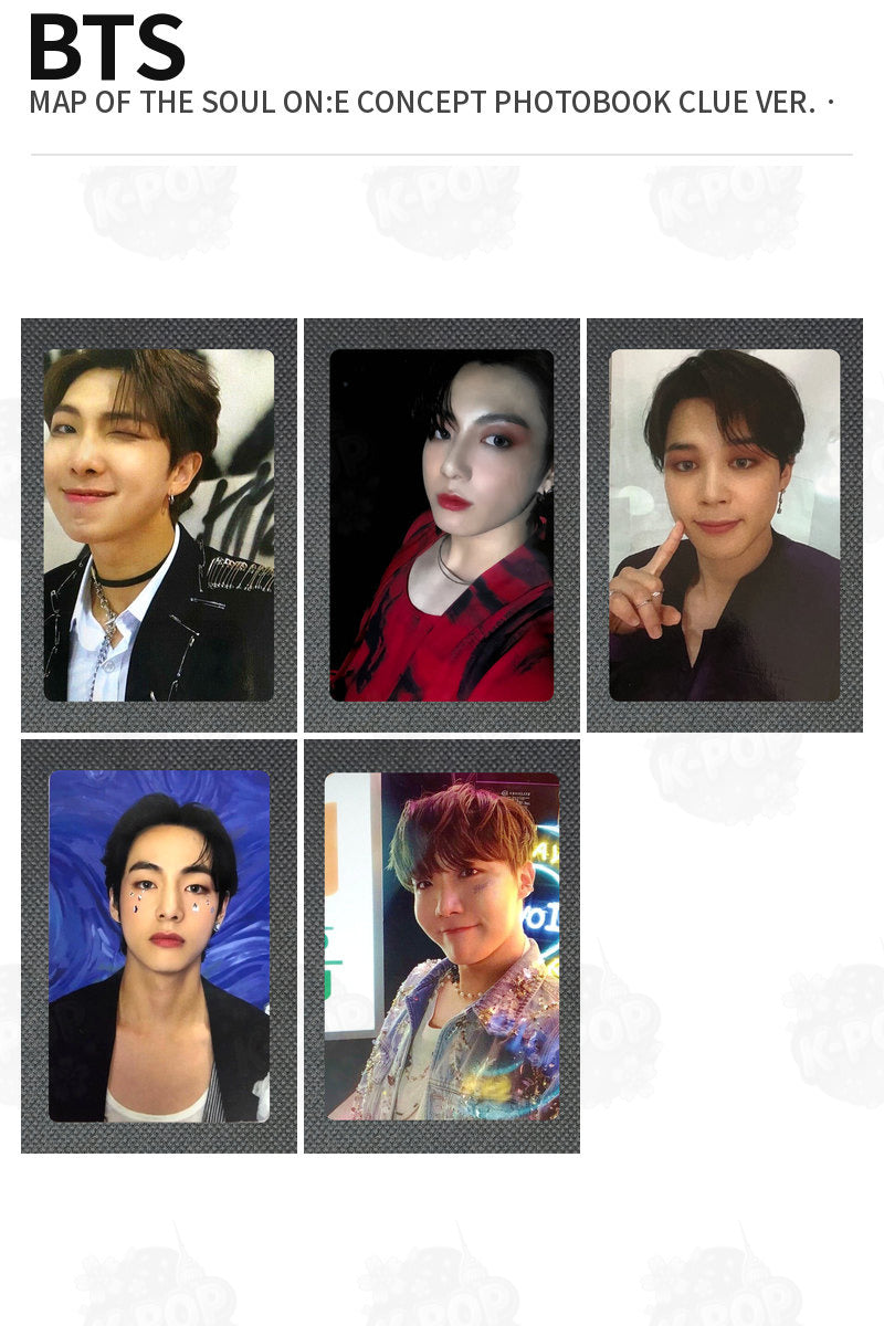 BTS MAP OF THE SOUL ON:E CONCEPT PHOTOBOOK CLUE VER. V