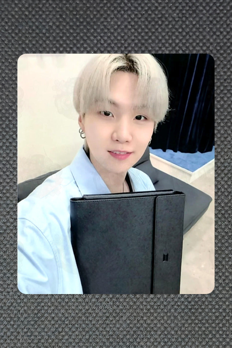 BTS Suga Official Artist-Made Collection by BTS Black Note & Cover Set Photocard