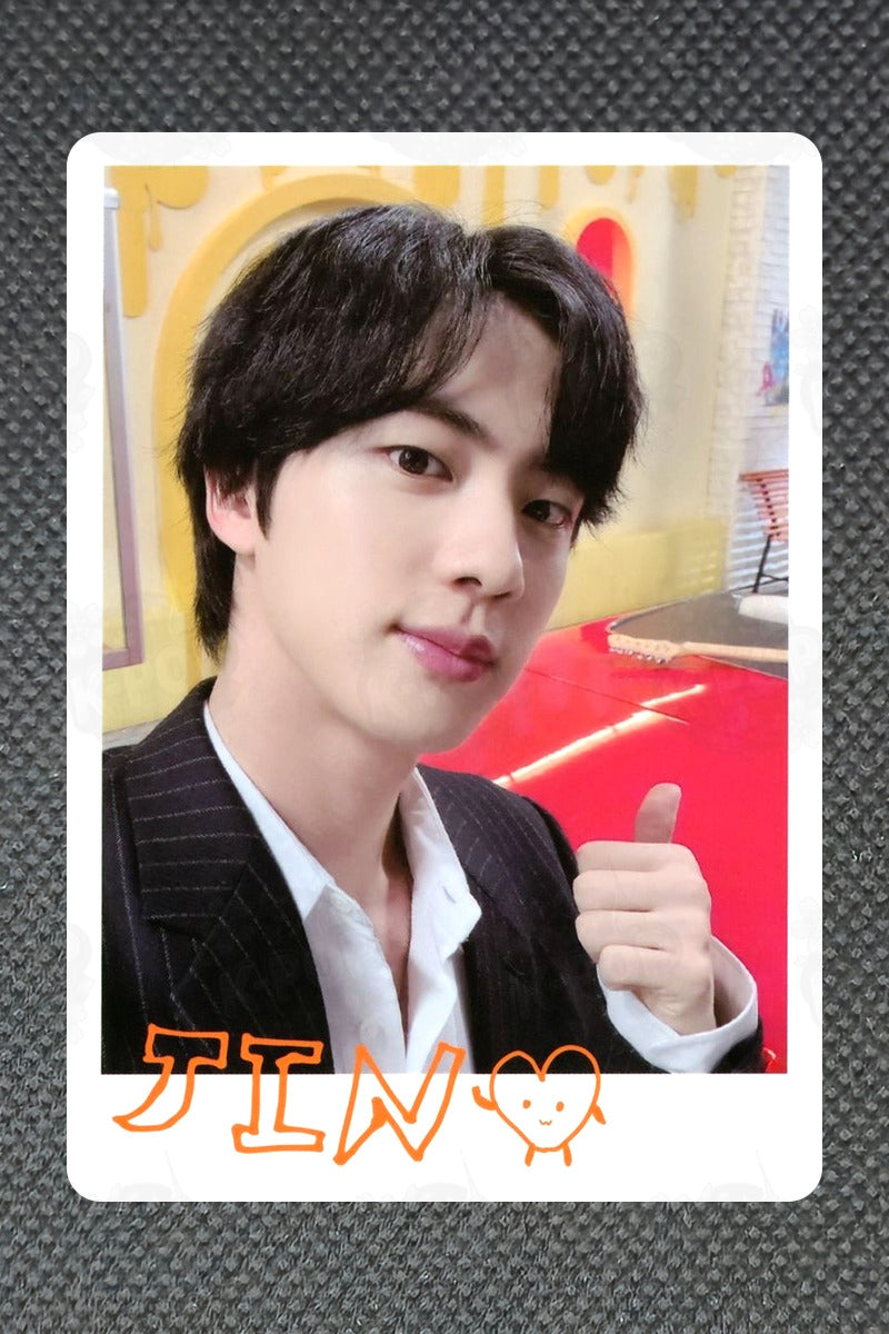 BTS Jin Official PERMISSION TO DANCE ON STAGE MINI PHOTO CARD Photocard Kpop
