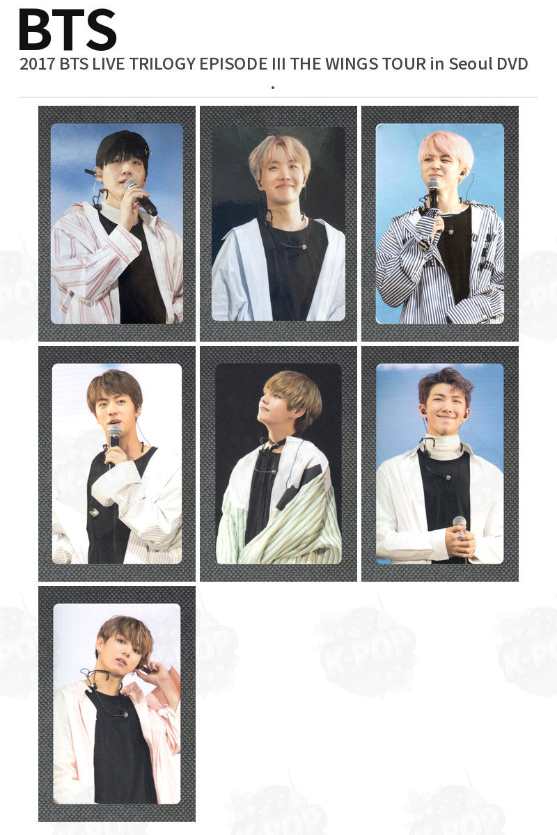 BTS 2017 BTS LIVE TRILOGY EPISODE III THE WINGS TOUR in Seoul DVD V