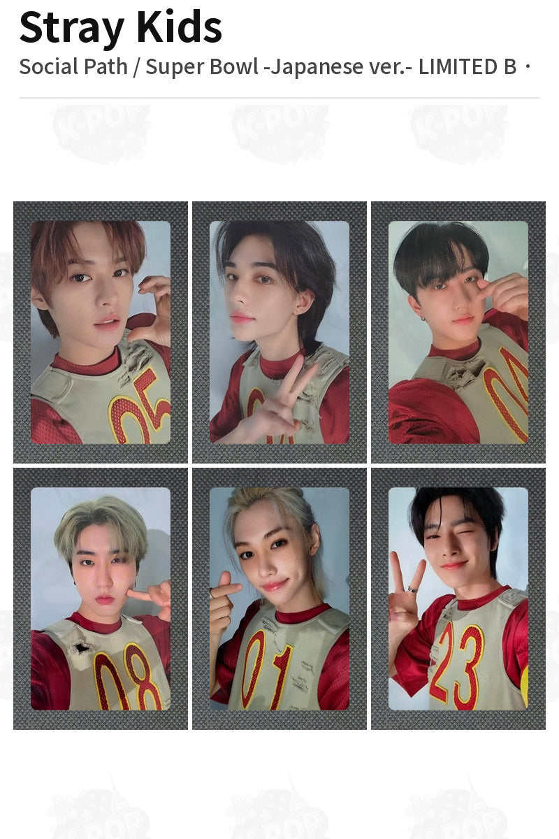 Stray Kids Social Path / Super Bowl -Japanese ver.- LIMITED B HAN