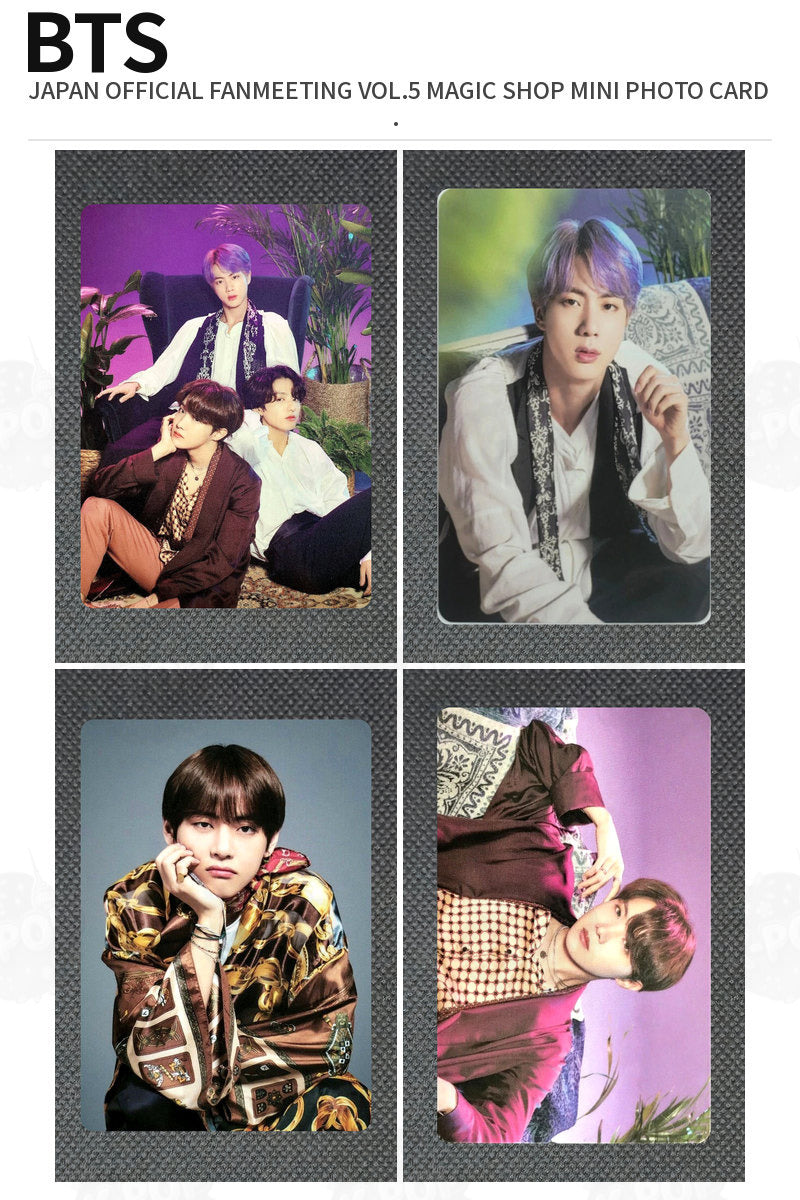 BTS JAPAN OFFICIAL FANMEETING VOL.5 MAGIC SHOP MINI PHOTO CARD Unit