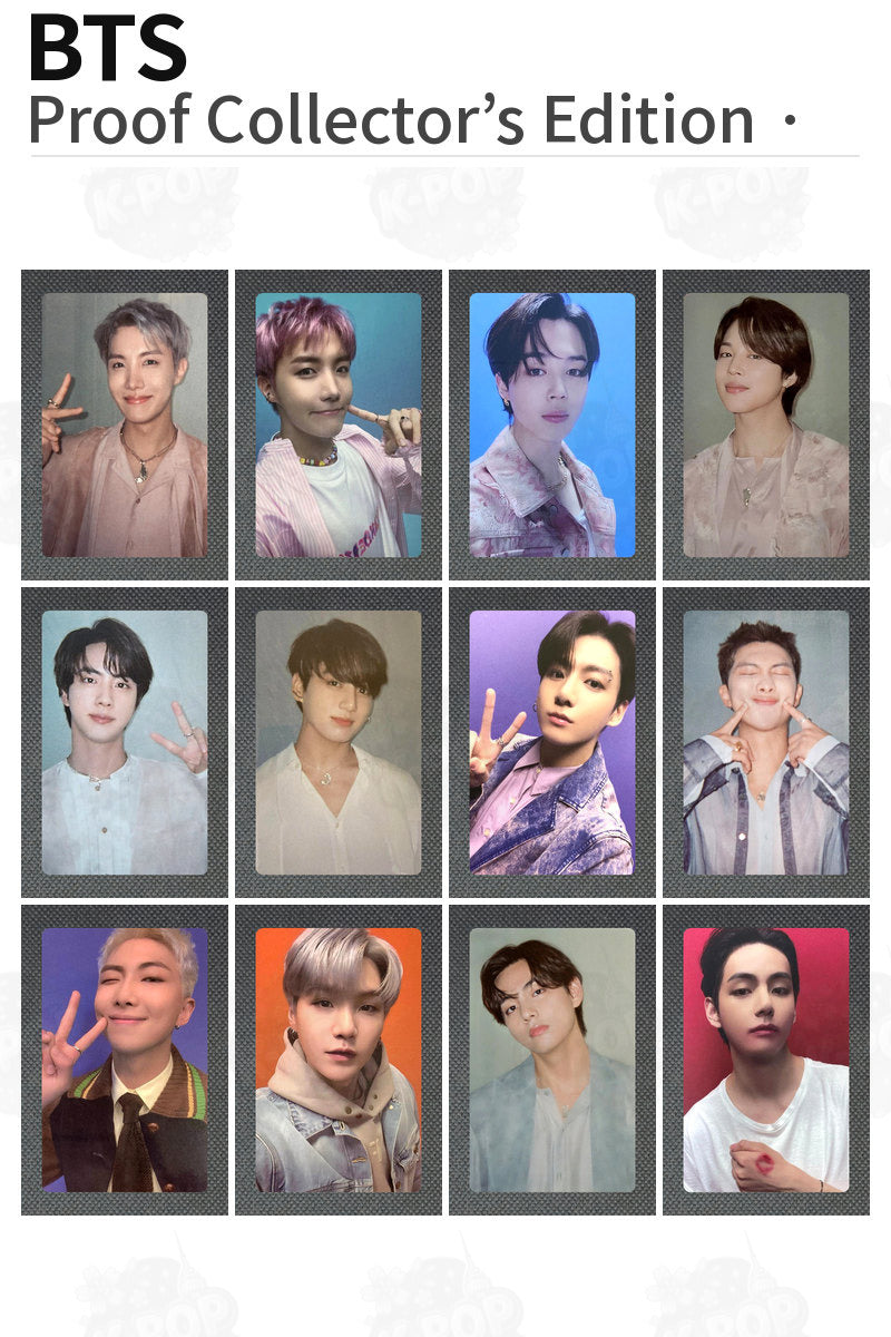 BTS Official Proof Collector’s Edition Photocard Kpop