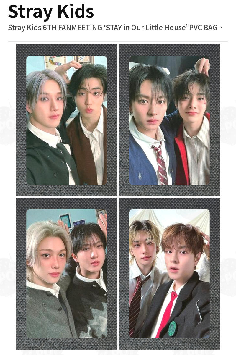 Stray Kids Stray Kids 6TH FANMEETING ‘STAY in Our Little House’ PVC BAG Unit
